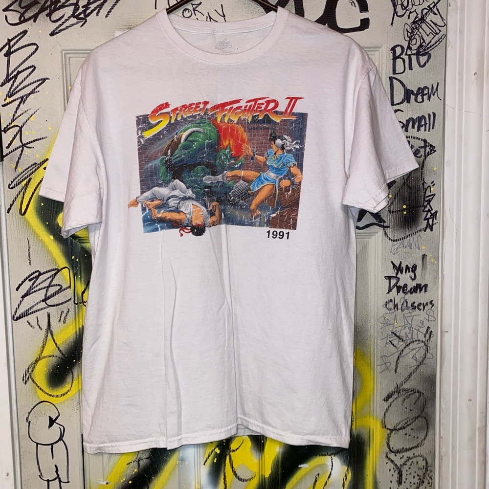 Street fighter Tee Large